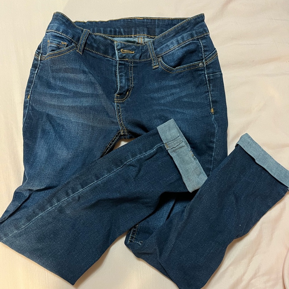 Wax Jean Dark wash skinny